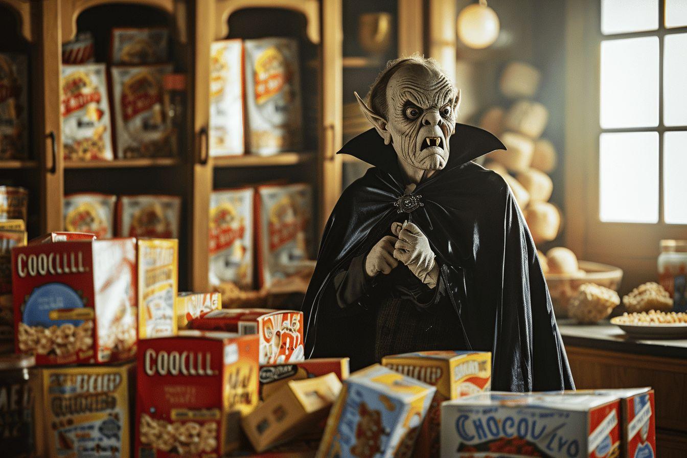 Figurine pop du comte Chocula : objet de collection pour les fans de céréales monstres