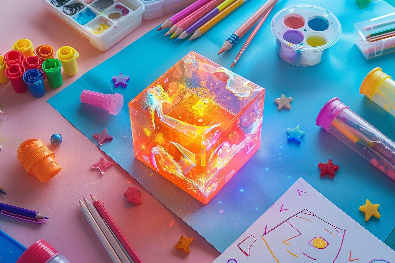 Le bloc magique : activité créative et ludique pour enfants de 3 à 6 ans