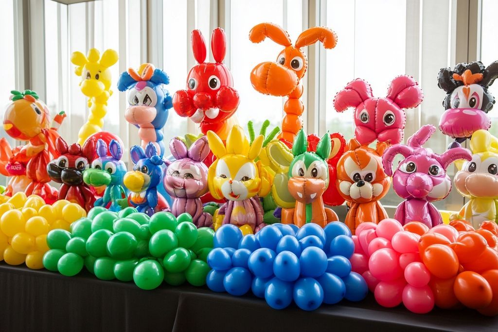 Dimdou et Tonix : Les Magiciens Enfants qui Émerveillent avec des Sculptures de Ballons - Animation Artistique Inoubliable !