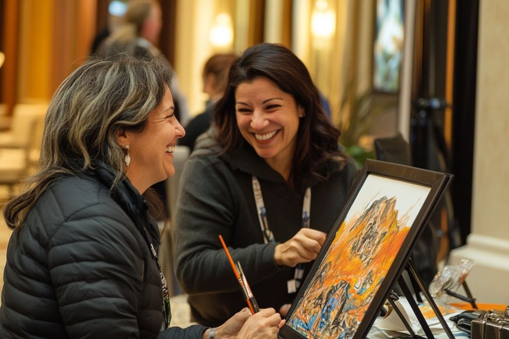 Faites de vos événements un moment inoubliable avec Betty, Caricaturiste à Grenoble : Caricatures BD en direct en 5 minutes !