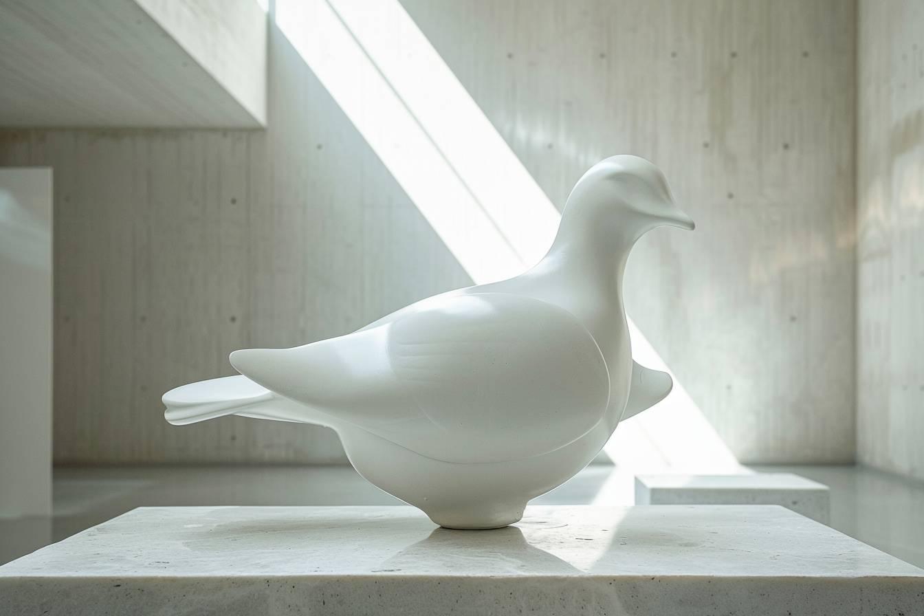 La colombe de Magritte : un symbole surréaliste de paix et de liberté dans l'art contemporain