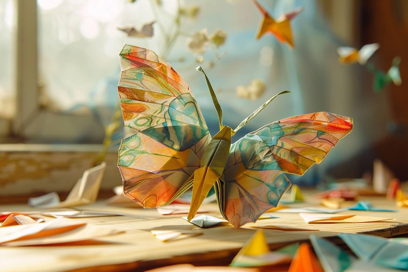 Comment réaliser un pliage de billet en forme de papillon : techniques et astuces pour un origami monétaire