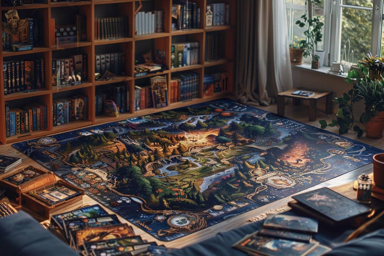 Tapis de jeu sur mesure : créez votre espace ludique personnalisé pour des parties uniques