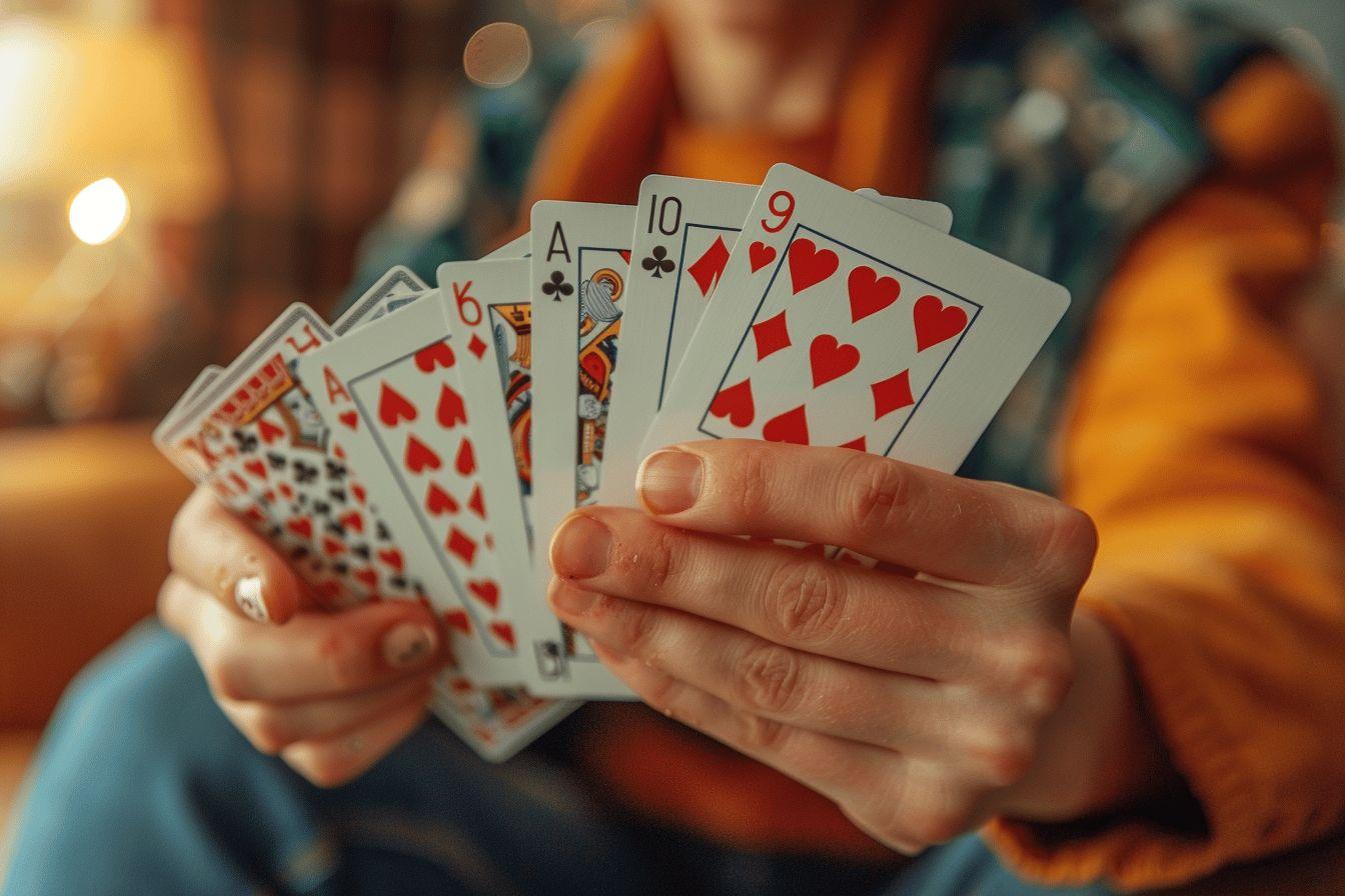 Apprenez à jouer facilement avec un jeu de cartes : 8 jeux simples pour débuter et vous amuser